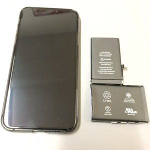 iPhoneX バッテリー交換