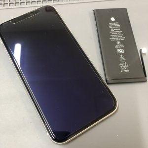 iPhoneXR バッテリー交換