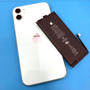iPhone11　バッテリー交換修理