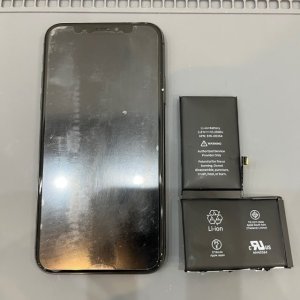 iPhoneX修理 バッテリー交換｜川口上青木