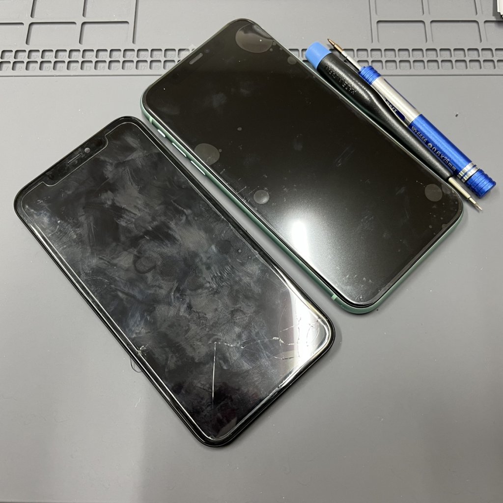 iPhone11 液晶画面 交換修理