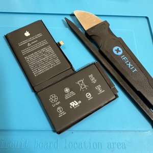 iPhoneXSMAX バッテリー交換