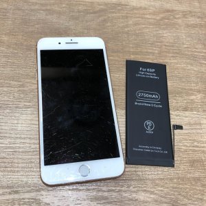iPhone6SPlus バッテリー交換
