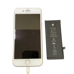 iPhone8　バッテリー交換