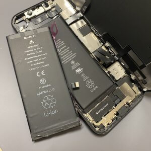 iPhone11　バッテリー交換