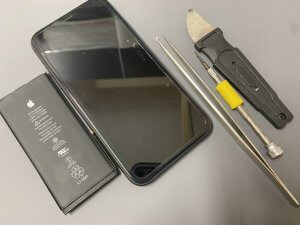 iPhone11　バッテリー交換