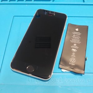 iPhoneSE2 バッテリー交換修理