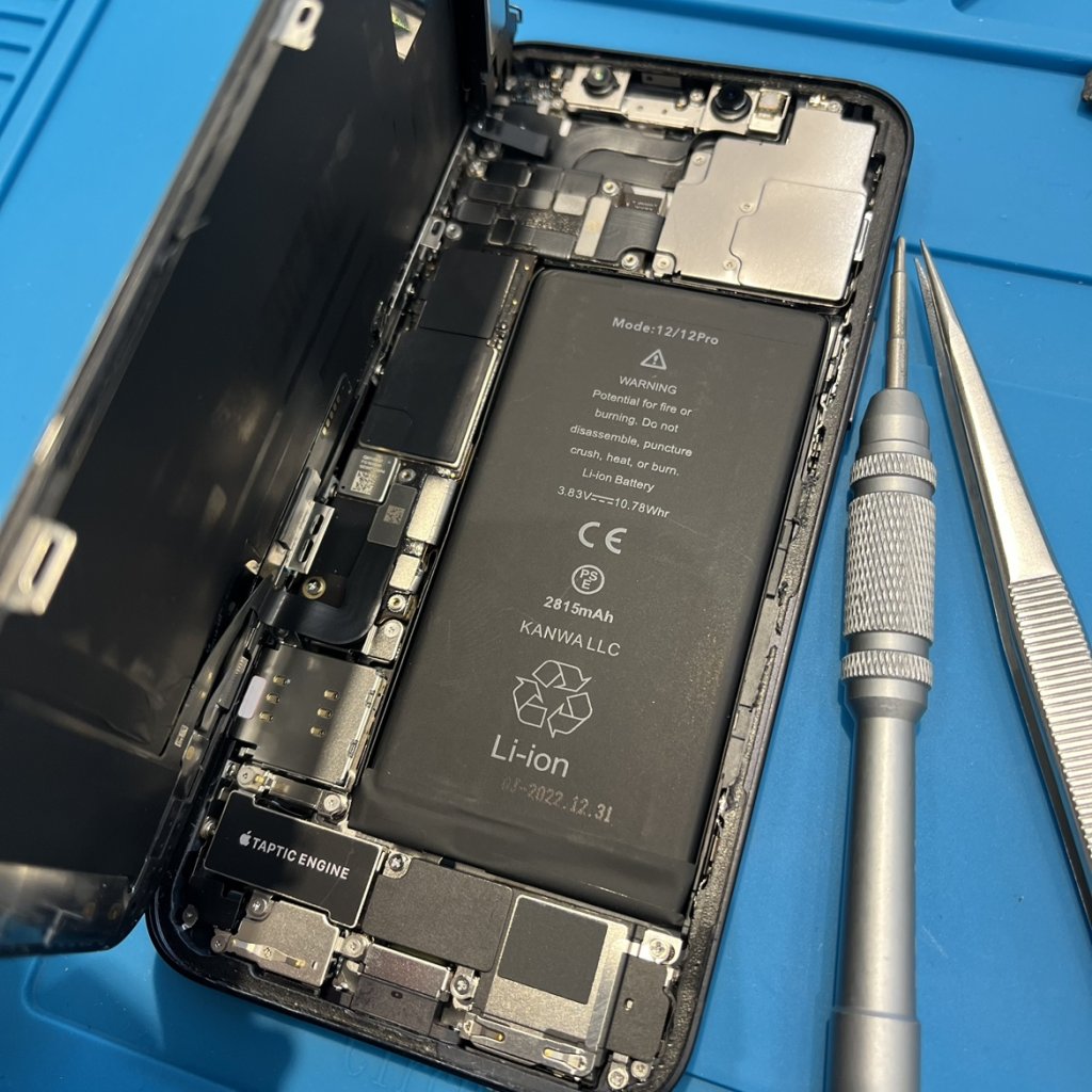 iPhone12 バッテリー交換