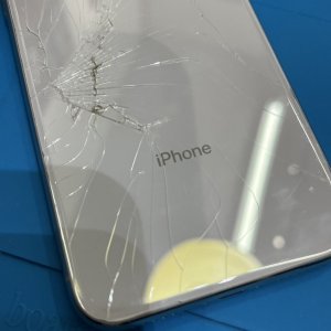 iPhoneX バックフレーム修理