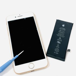 iPhone8 バッテリー交換修理