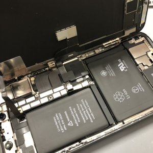 iPhoneX バッテリー交換