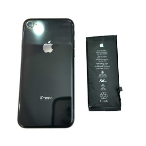 iPhone8　バッテリー交換
