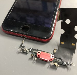 iPhoneSE2 ライトニング交換