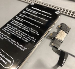 iPhoneXR 近接センサー交換