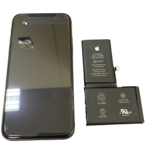 iPhoneX　バッテリー交換
