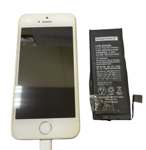 iPhone5SE　バッテリー交換(膨張)