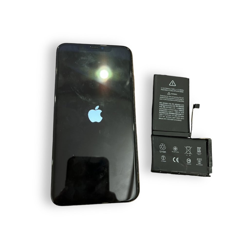 iPhoneX リンゴループ バッテリー交換