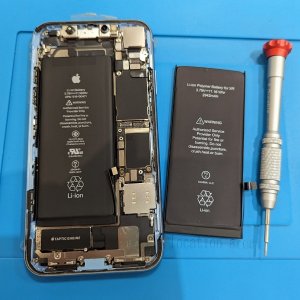 iPhoneXR バッテリー交換修理
