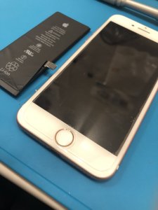 iPhone7 バッテリー交換
