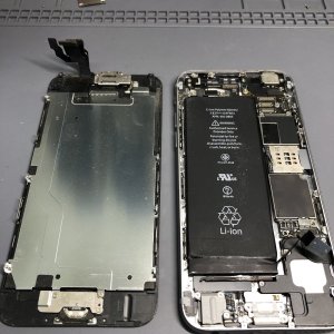 iPhone６   バッテリー交換