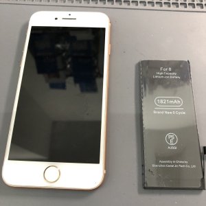 iPhone 7 バッテリー交換