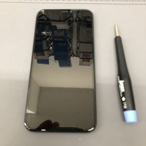 iphoneX　液晶交換