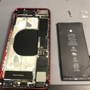 iPhone8plus   バッテリー交換