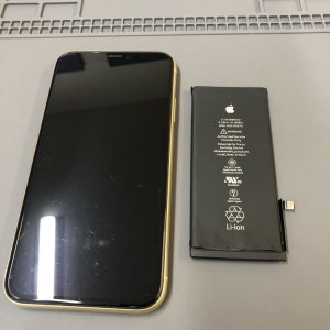 iPhoneXR バッテリー交換