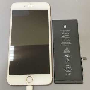 iPhone6S　バッテリー交換