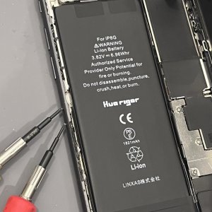 iPhone8 バッテリー交換