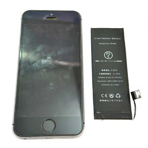 iPhoneSE　バッテリー交換