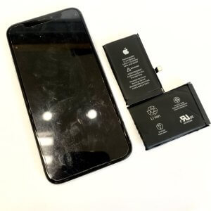 iPhone X バッテリー交換