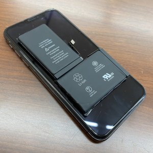 iPhoneX　バッテリー交換