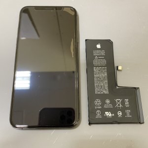 iPhoneXS　バッテリー交換