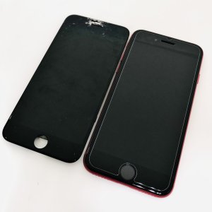 iPhoneSE3 フロントパネル交換修理