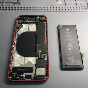 iPhone7 充電能力劣化 バッテリー交換