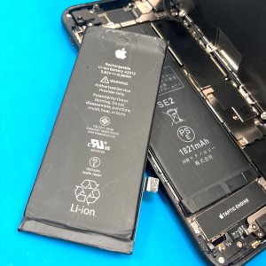 iPhoneSE2 バッテリー交換修理