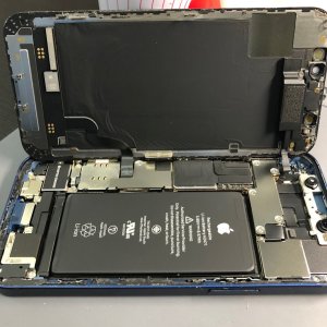 iPhone12mini バッテリー交換