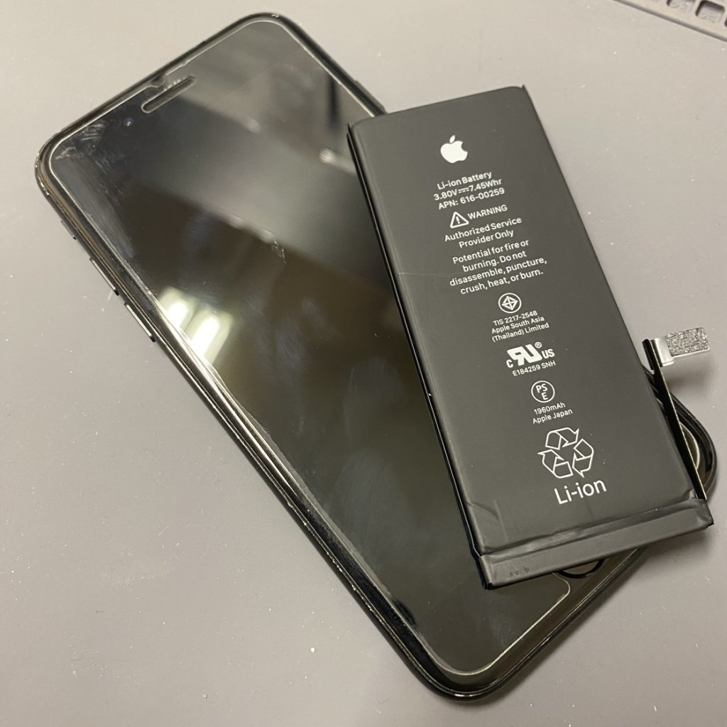 iPhone7 バッテリー交換