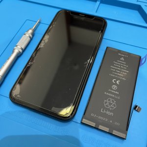 iPhone11 バッテリー交換