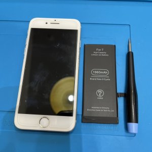 iPhone7 バッテリー交換