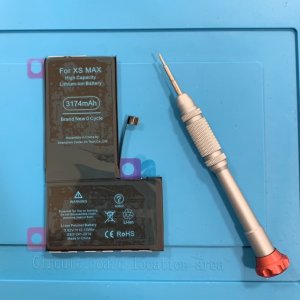 iPhoneXS max　バッテリー交換