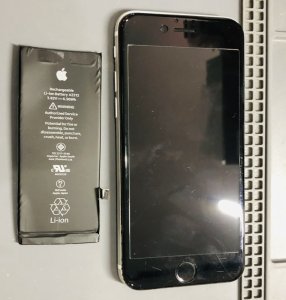 iPhoneSE2 バッテリー交換