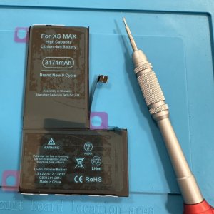 iPhoneXSmax バッテリー交換