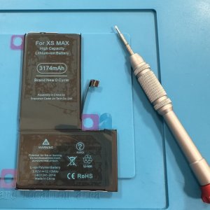 iPhoneXSmax バッテリー交換