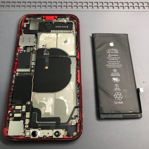 iPhoneX バッテリー交換