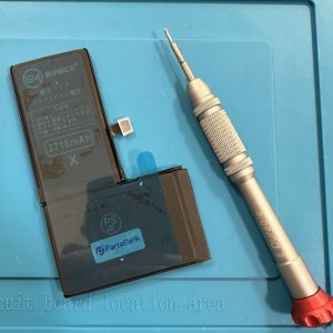 iPhoneX バッテリー交換