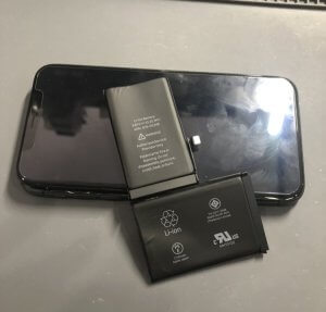 iPhoneX バッテリー交換