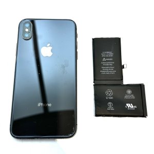 iPhoneX　バッテリー交換