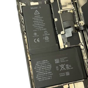 iPhoneX バッテリー交換
